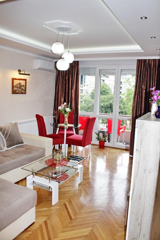 Kristi Lux Apartment Center Free Parking Fast Wifi Belgrád Kültér fotó